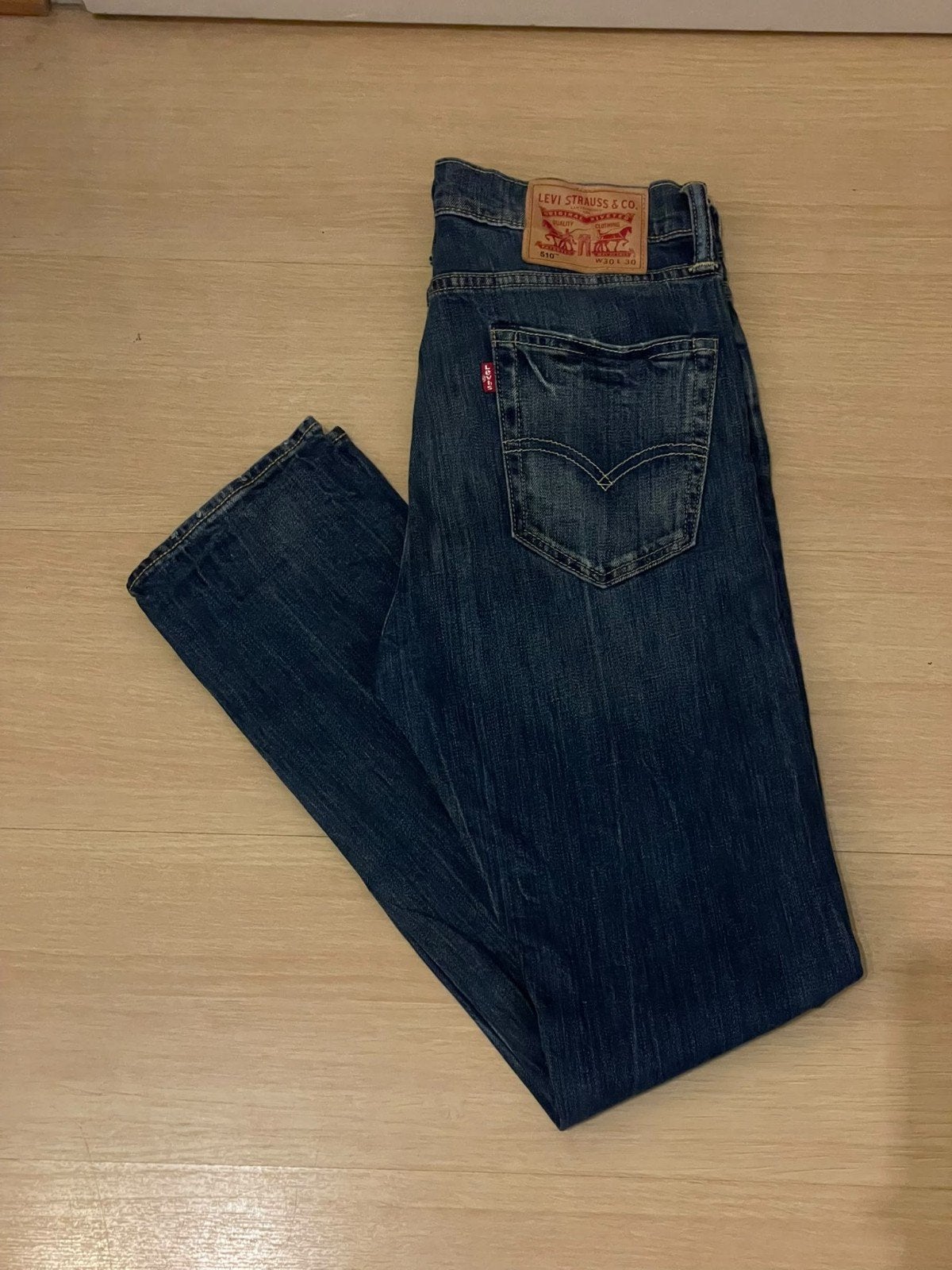 Levi's 510 Broek W30 L30, Ophalen, Blauw, Nieuw, W30 - W32 (confectie 38/40)