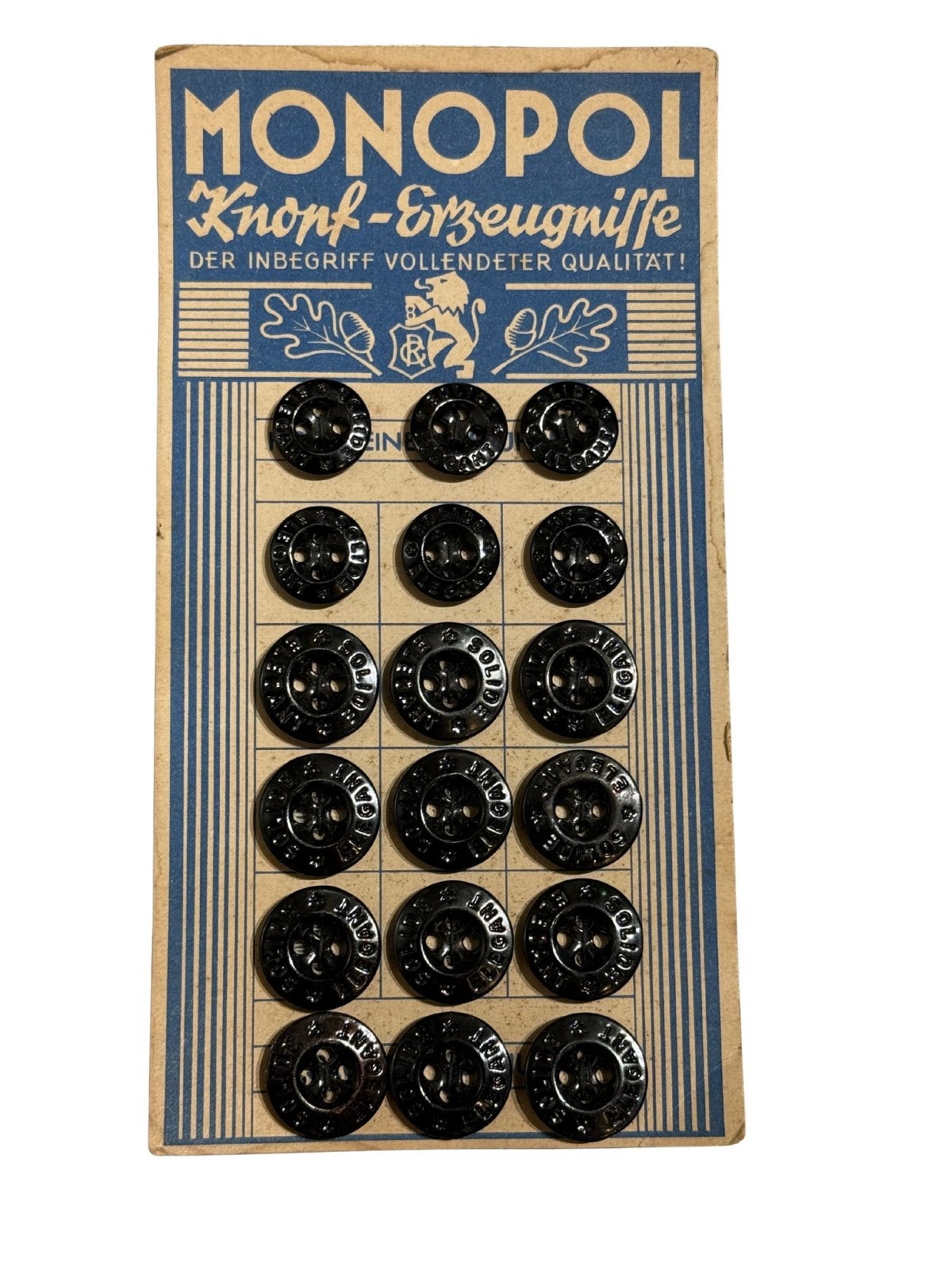 Duitse monopol knopen ww2, Ophalen of Verzenden, Landmacht, Duitsland, Overige typen