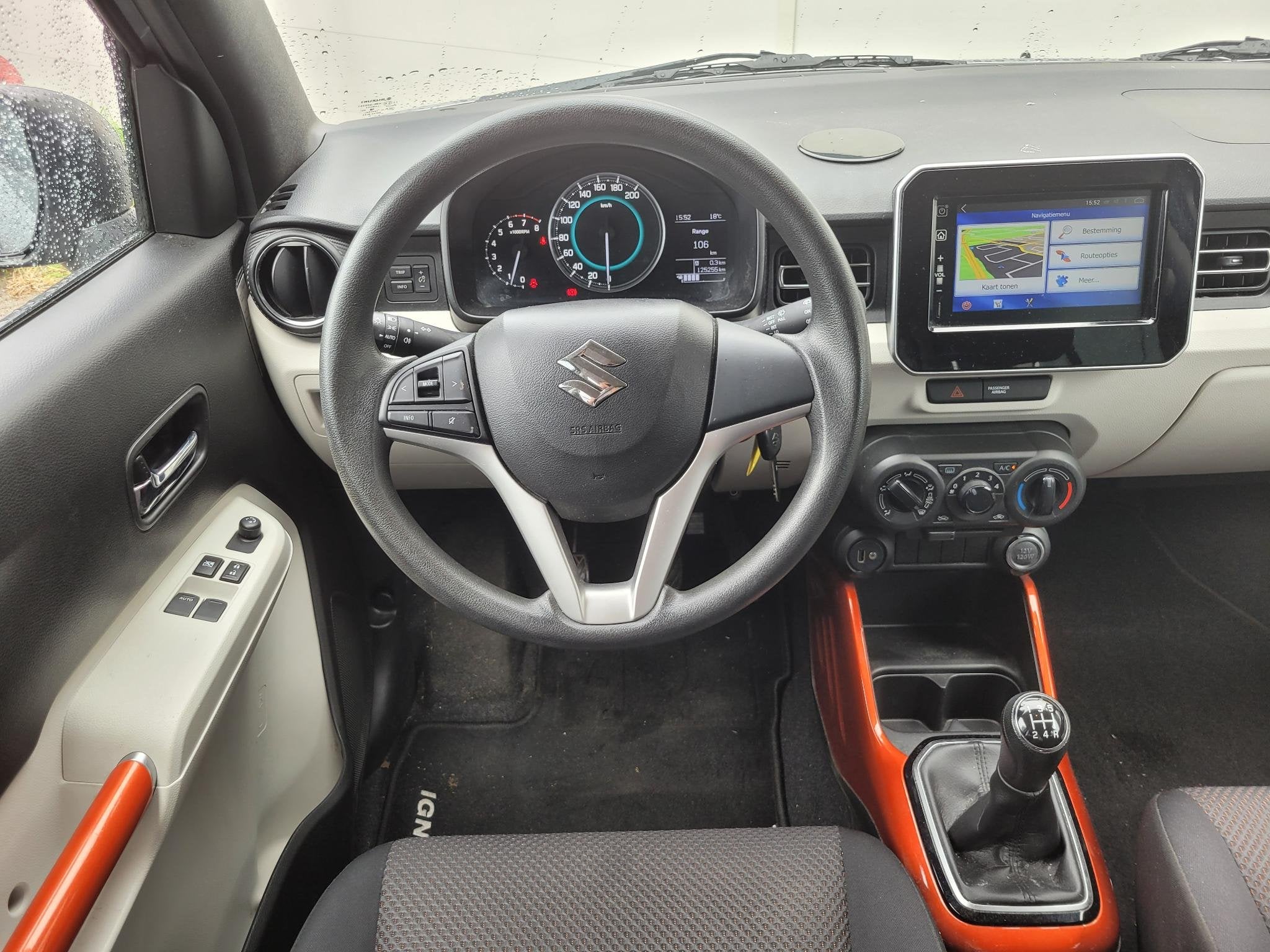 Suzuki Ignis 1.2 Select Intro | Hoge Zit | Navigatie | Andro, Stof, Gebruikt, 4 cilinders, Met garantie (alle)
