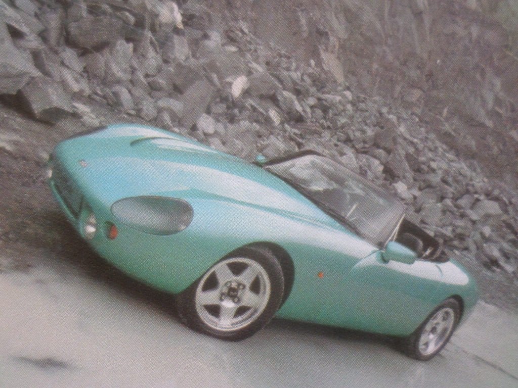 TVR Griffith Brochure, Ophalen of Verzenden, Zo goed als nieuw, Overige merken