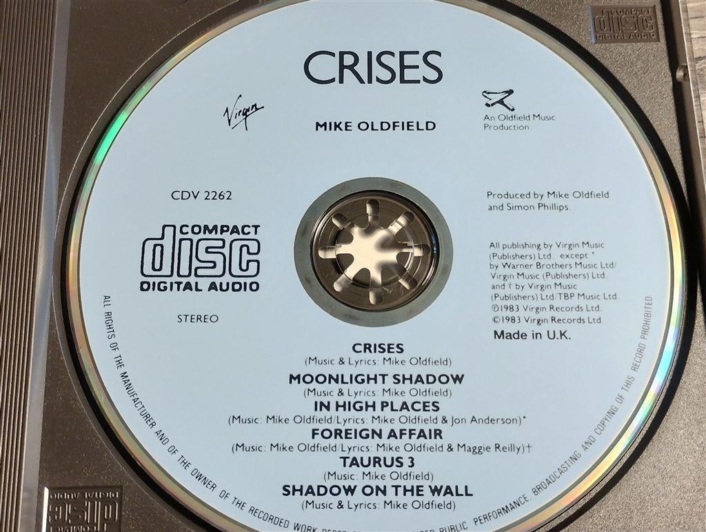 Mike Oldfield ‎– Crises, Ophalen of Verzenden, Zo goed als nieuw, Poprock