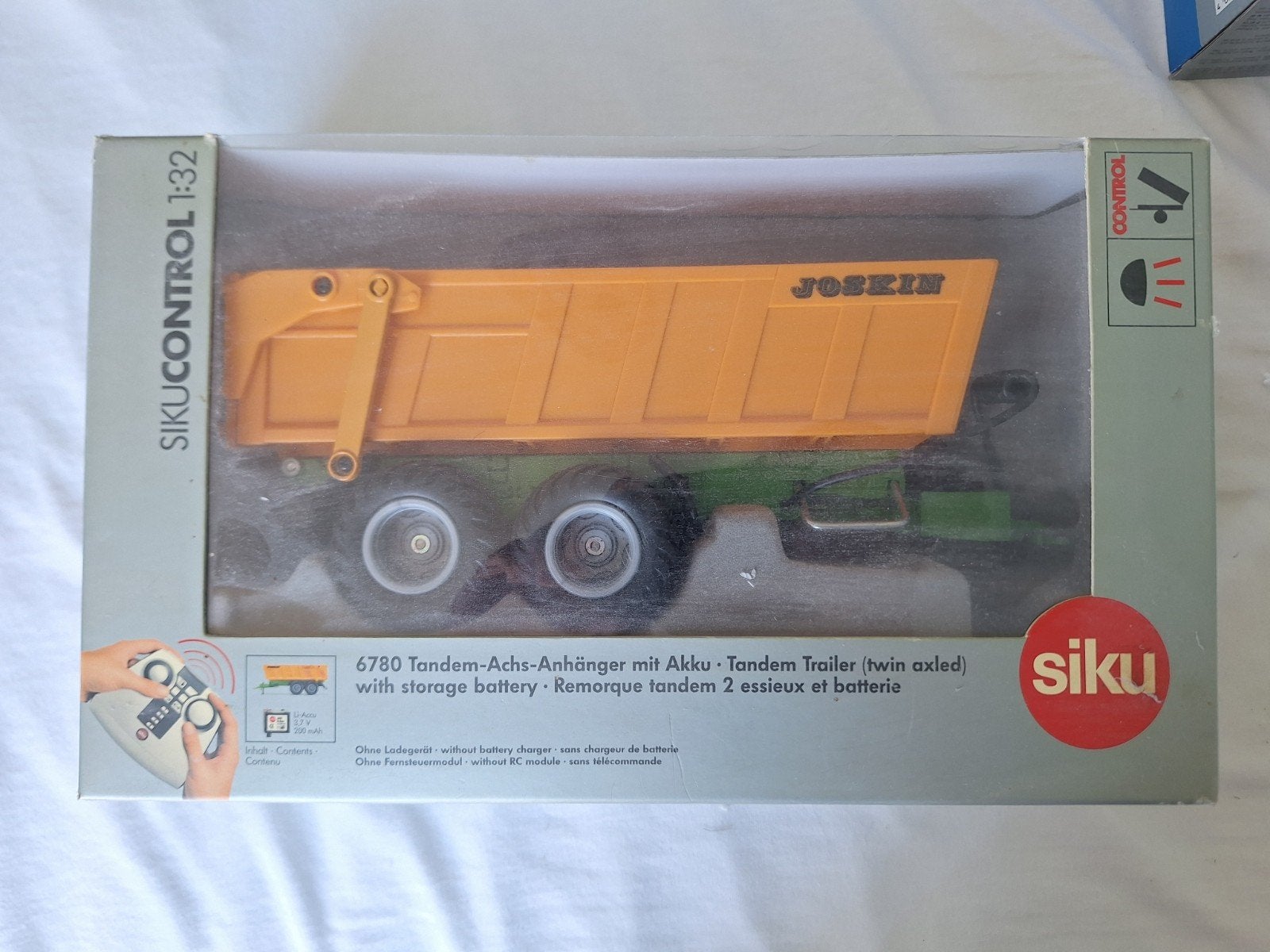 Siku Control Joskin kipper, Elektro, Auto offroad, Ophalen of Verzenden, Zo goed als nieuw