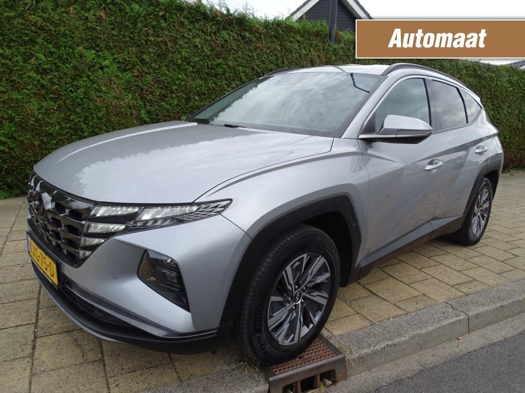 Hyundai TUCSON 1.6 T-GDI HEV C SM-62482km-Navi-Carplay-Led-B, Auto's, Gebruikt, Euro 6, 4 cilinders, Met garantie (alle)