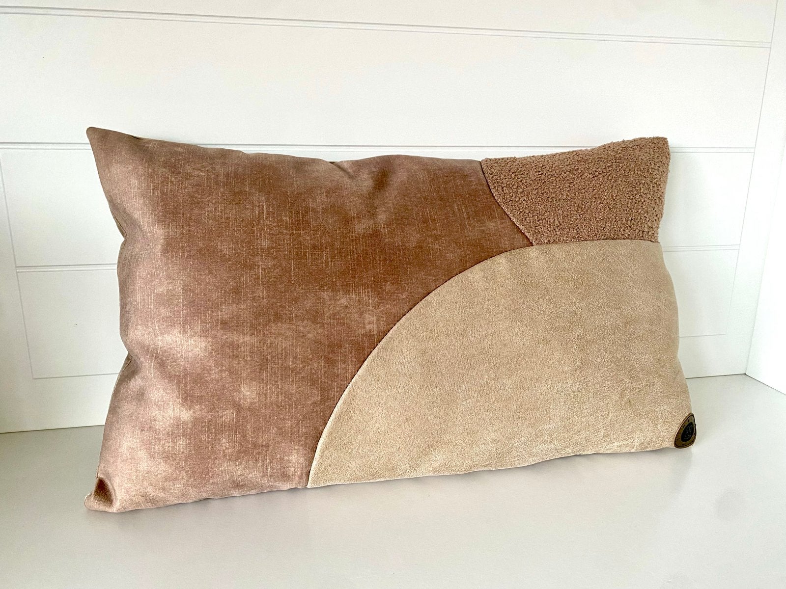 Coco maison Decoratief kussen 50x30 cm - Beige/Bruin, Overige merken, Meerkleurig, Ophalen of Verzenden, Zo goed als nieuw