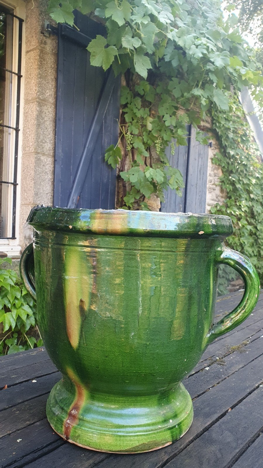 Franse Castelnaudary Pot *antiek*brocante*sober*landelijk, Ophalen