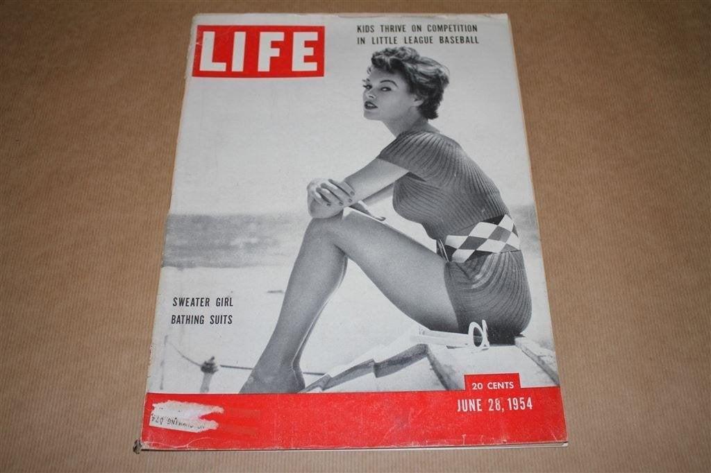 Life Magazine - June 28, 1954 - Veel vintage ads !!, Ophalen of Verzenden, Gelezen, Muziek, Film of Tv