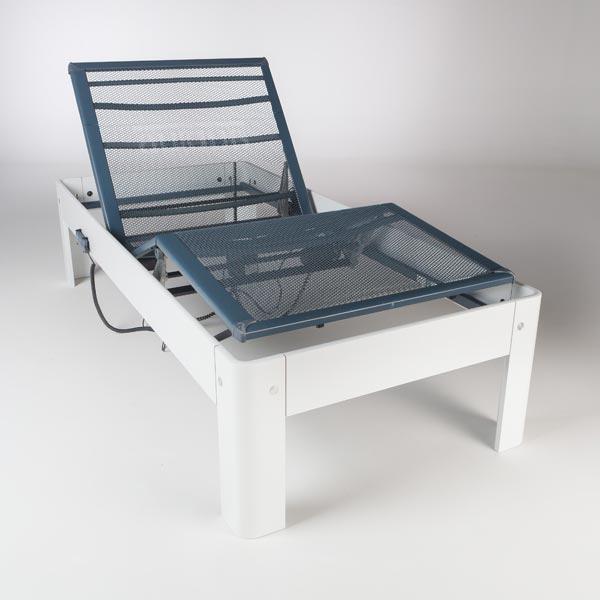 Auping 'Auronde 1500' 120 x 200 cm Smart Base Pure White 02, Huis en Inrichting, Slaapkamer | Matrassen en Bedbodems, Zo goed als nieuw