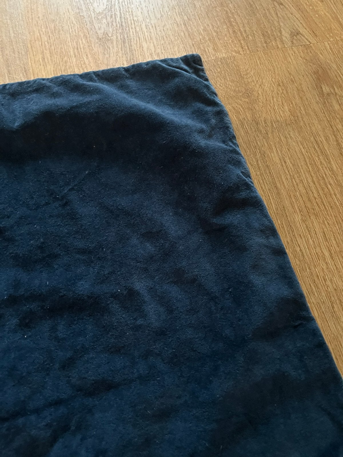 Mooie velvet woonkussenhoes - HEMA, Ophalen of Verzenden, Zo goed als nieuw, Wasbaar, Blauw