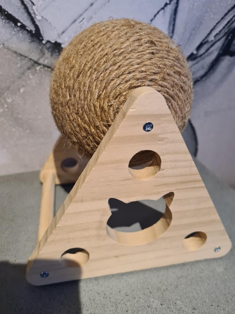 Nieuw katten krabpaal speeltje voor poes poezen kat, Dieren en Toebehoren, Ophalen, Nieuw