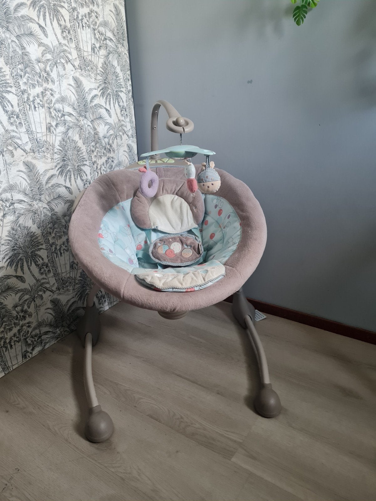 Comfortabele Wipstoel met Muziek en Trillingen, Gebruikt, Wipstoel, Met gordel(s) of riempje(s), Ophalen