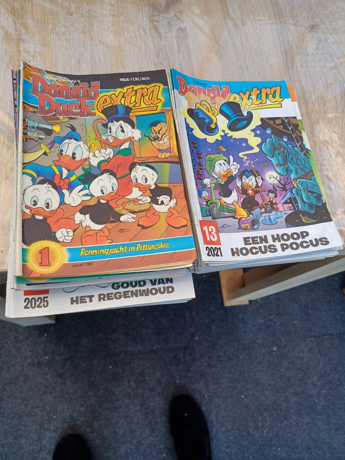 Donald duck extra 50 stuks, Ophalen of Verzenden, Gelezen