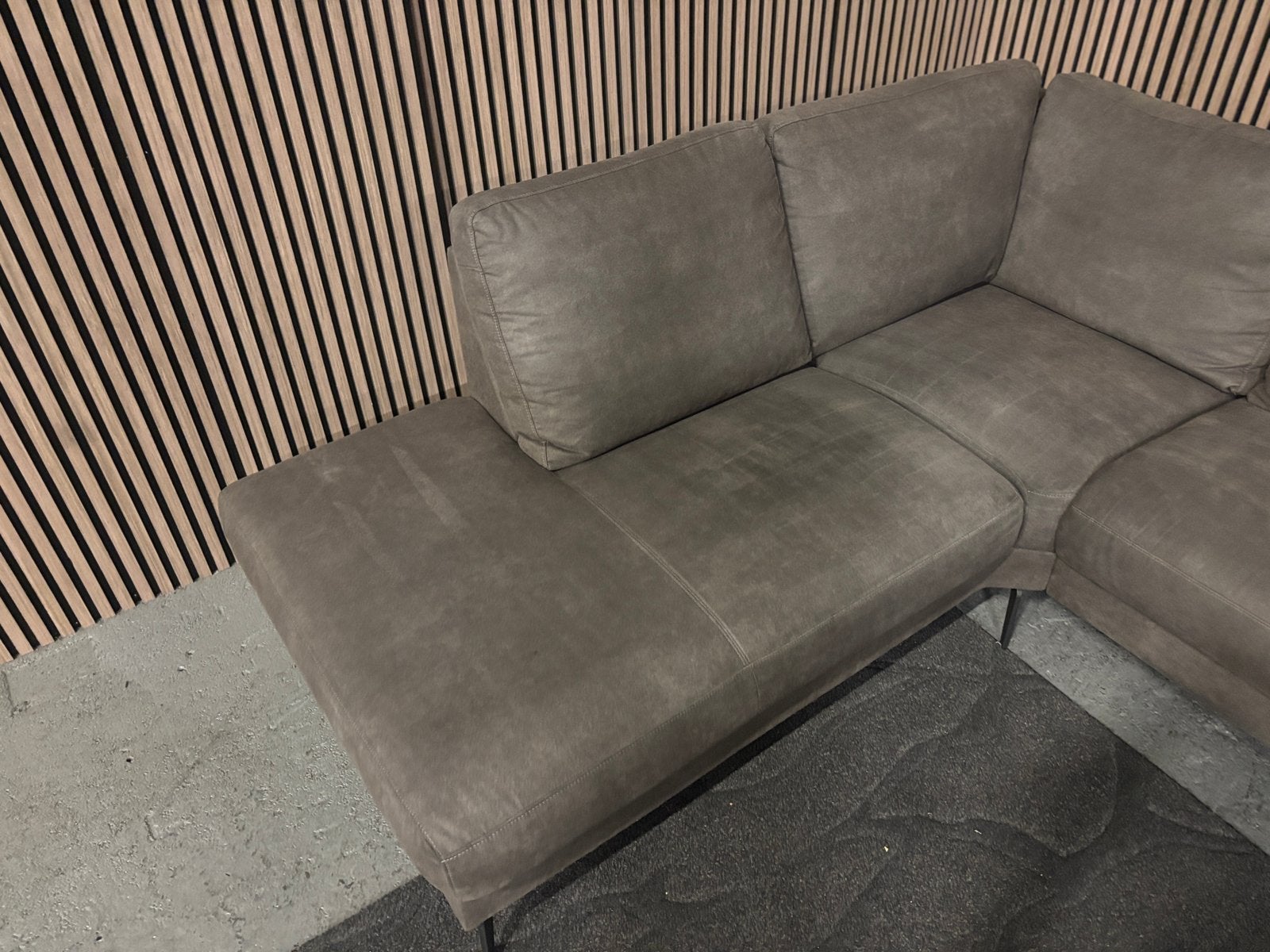 GRATIS LEVERING Haco Belfast U-Bank 330x210x165 GEREINIGD, 250 tot 300 cm, Hoekbank, Kunststof, Ophalen of Verzenden