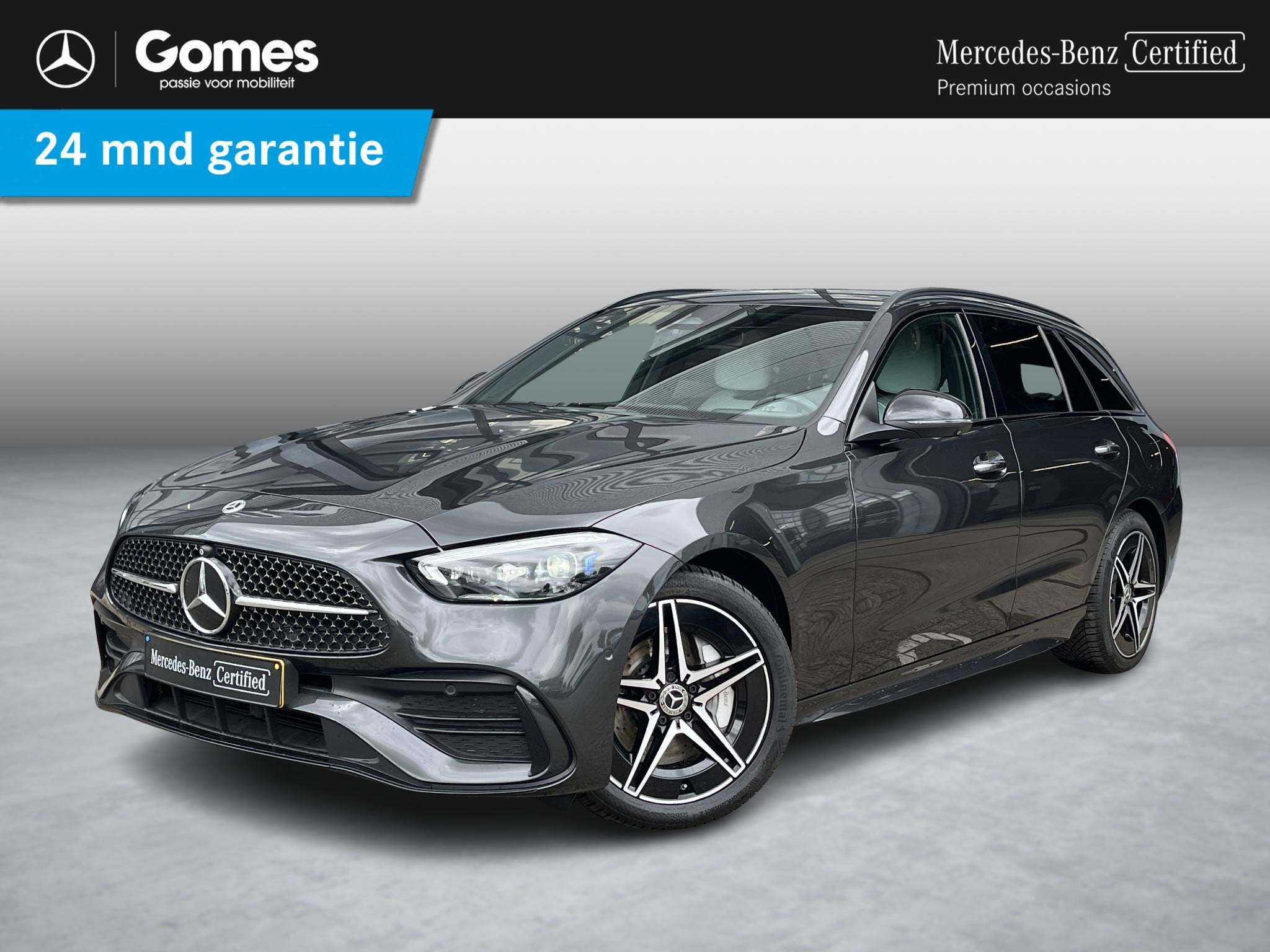 Mercedes-Benz C-klasse Estate 300 e AMG Line | Wit Leder | M