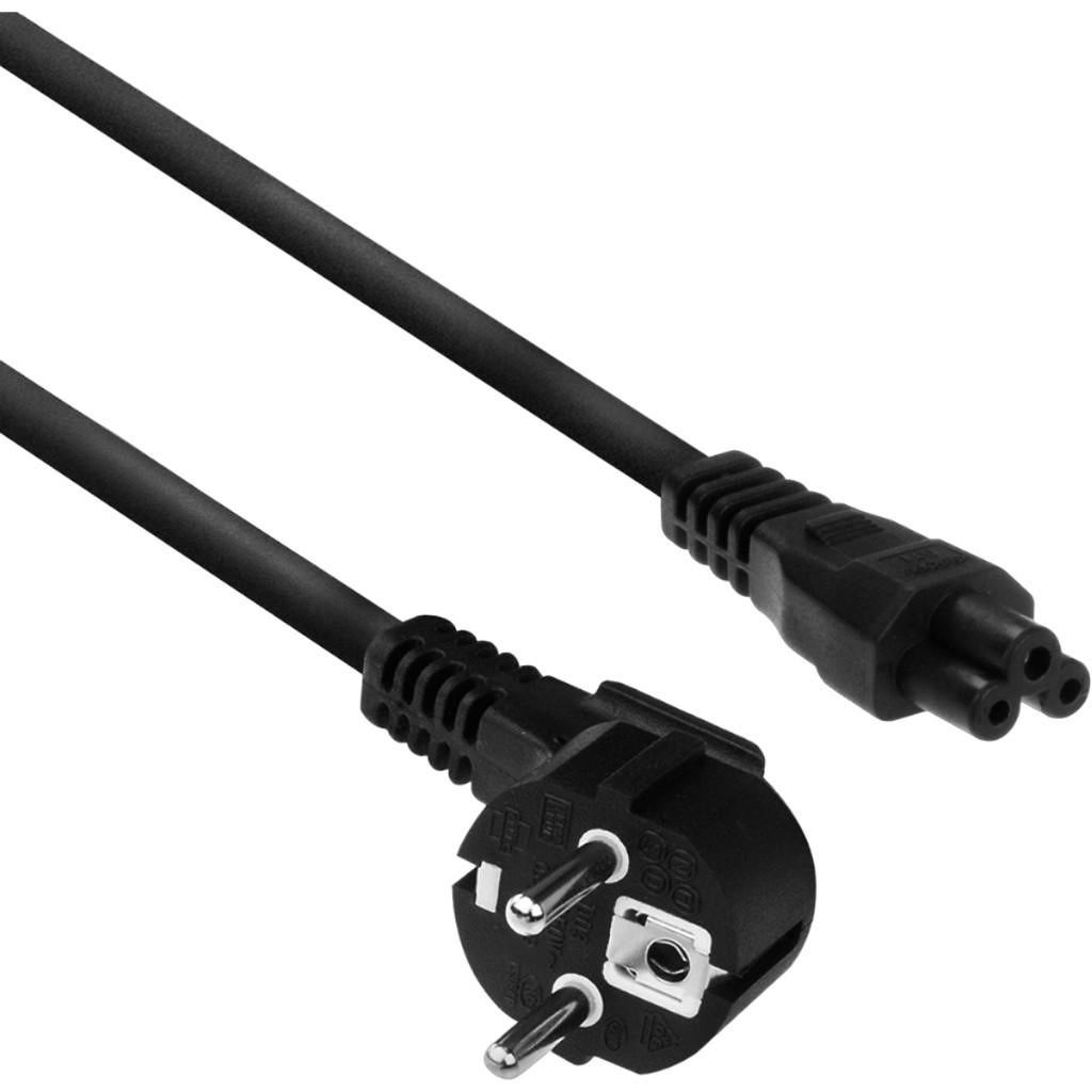 C5-Netsnoer 2m (ACT AC3310) - 2st, Ophalen of Verzenden, Nieuw, Kabel of Snoer