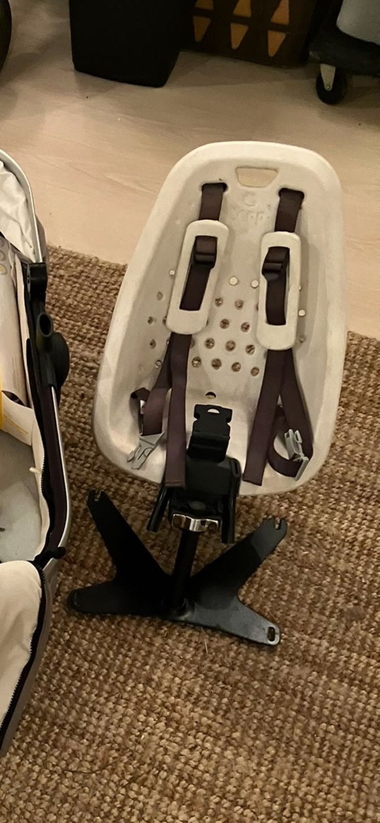 Urban arrow stoeltje + plaats, Ophalen, Gebruikt, 0 t/m 18 kg, Voorzitje