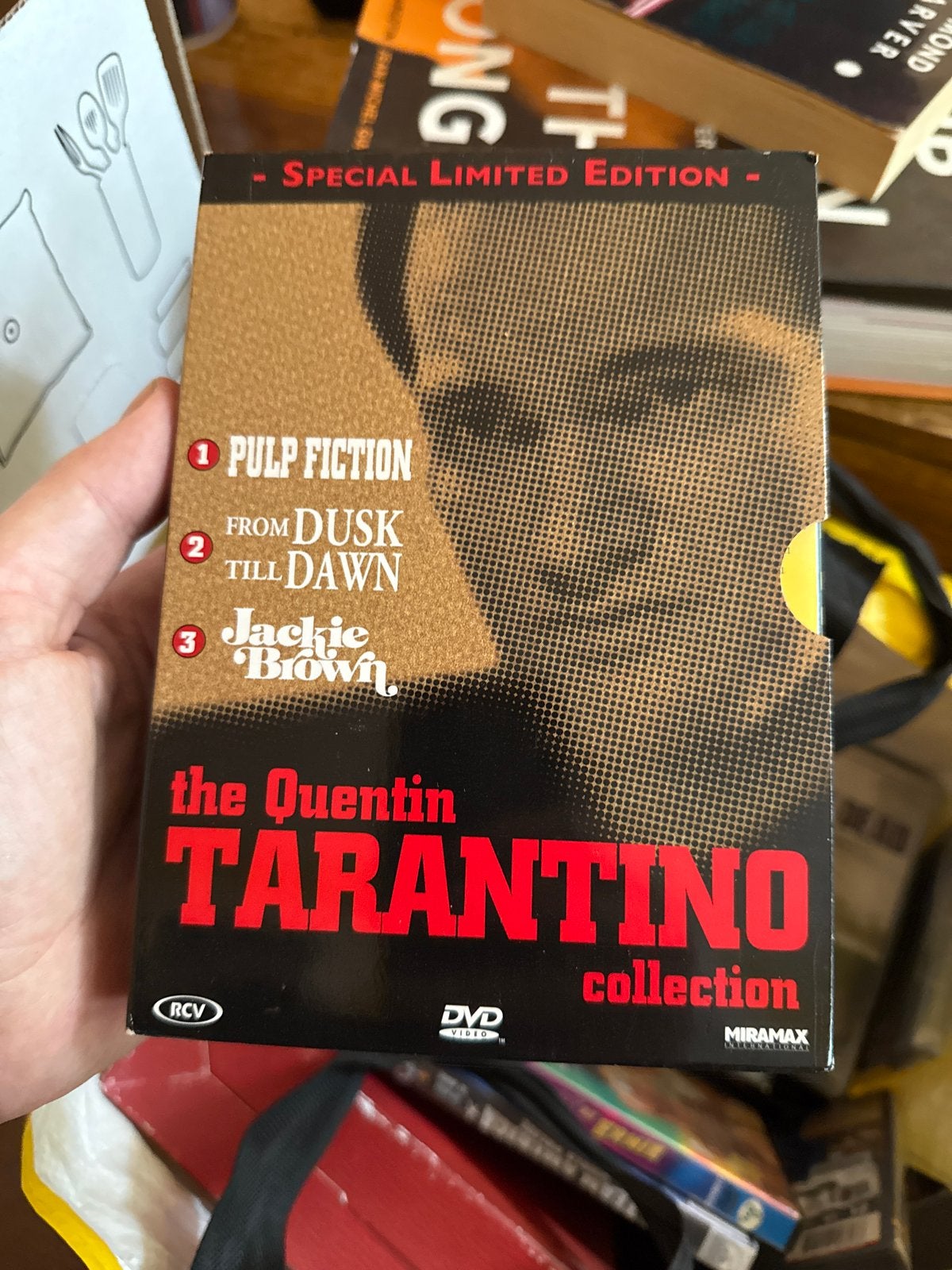 Quentin Tarantino Collectie DVD Box - Special Limited Editio, Gebruikt, Vanaf 16 jaar, Speciale editie, Actiethriller