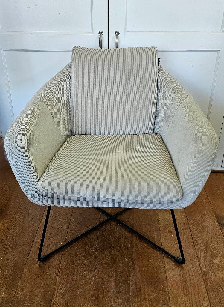 Riverdale fauteuil / loungestoel – zo goed als nieuw, Huis en Inrichting, Fauteuils, Ophalen, 75 tot 100 cm, Zo goed als nieuw