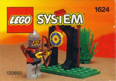 Lego Castle Black Knights 1624 King's Archer, Lego, Compleet, Ophalen of Verzenden, Zo goed als nieuw