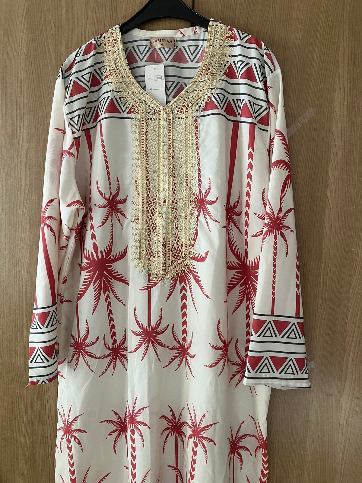 Huisjurk// Kaftan.    mt XL., Verzenden, Nieuw, Maat 46/48 (XL) of groter, Onder de knie