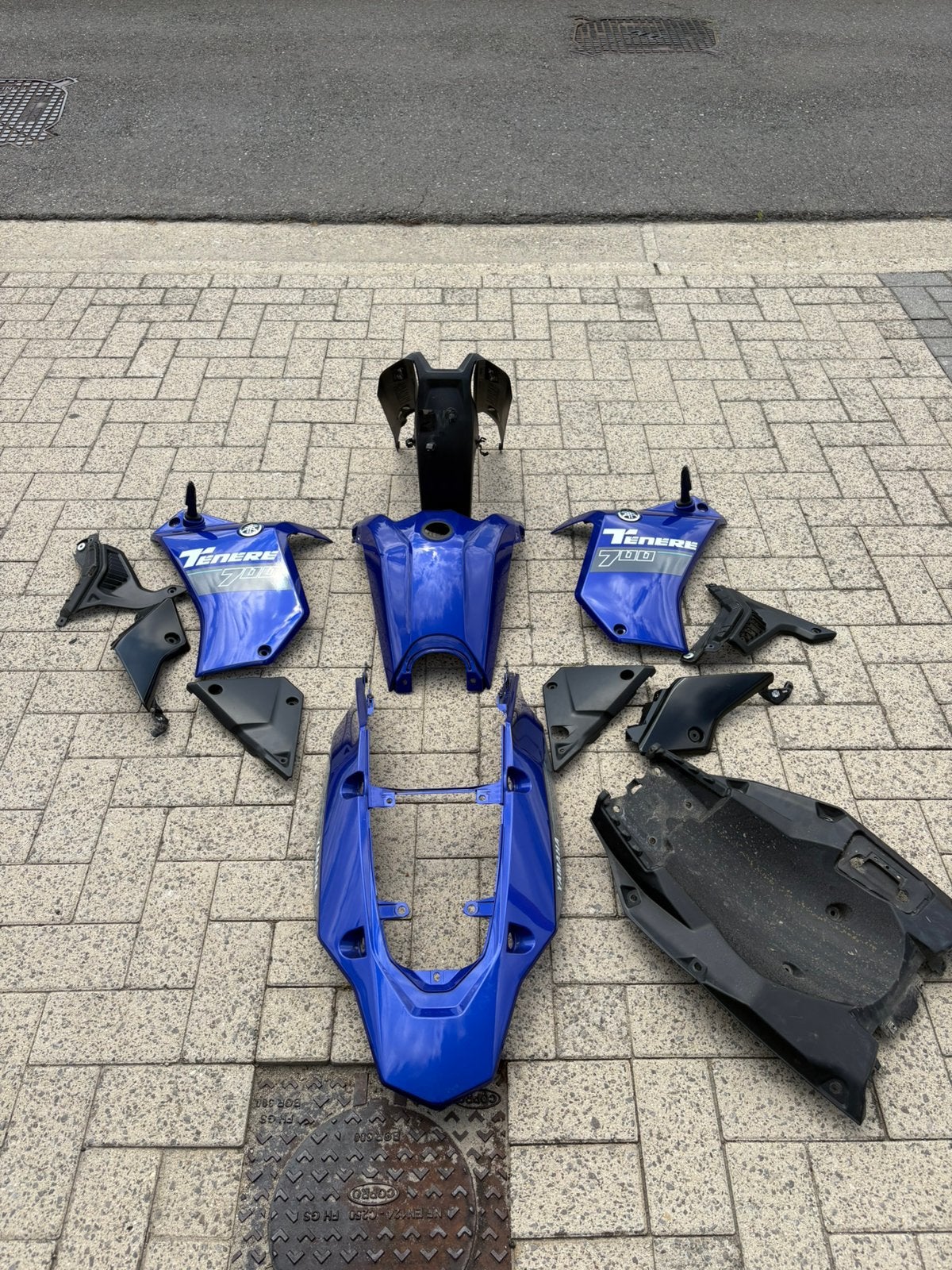 Yamaha tenere 700 kappenset, Motoren, Ophalen of Verzenden