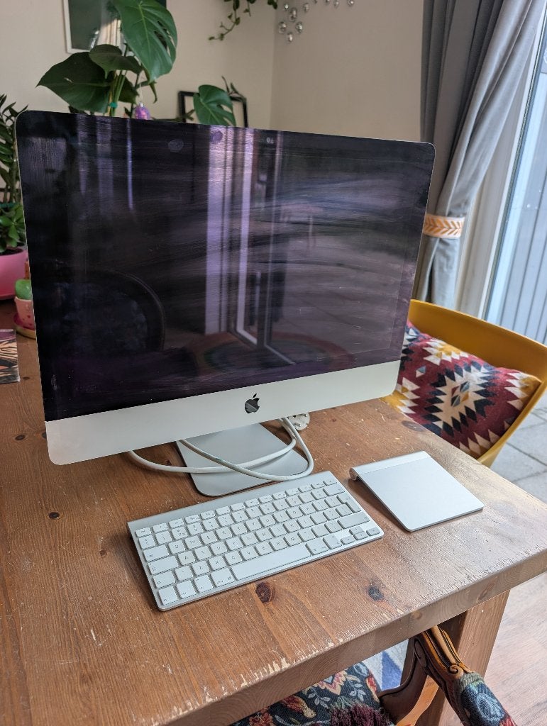 Apple iMac 2014 inc. trackpad & toetsenbord, Computers en Software, Apple Desktops, Gebruikt, iMac, HDD en SSD, Minder dan 2 Ghz