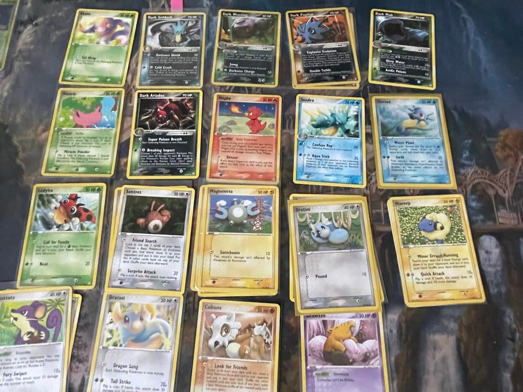 Pokémon Team Rocket Returns kaarten (diverse), Ophalen of Verzenden, Gebruikt, Meerdere kaarten