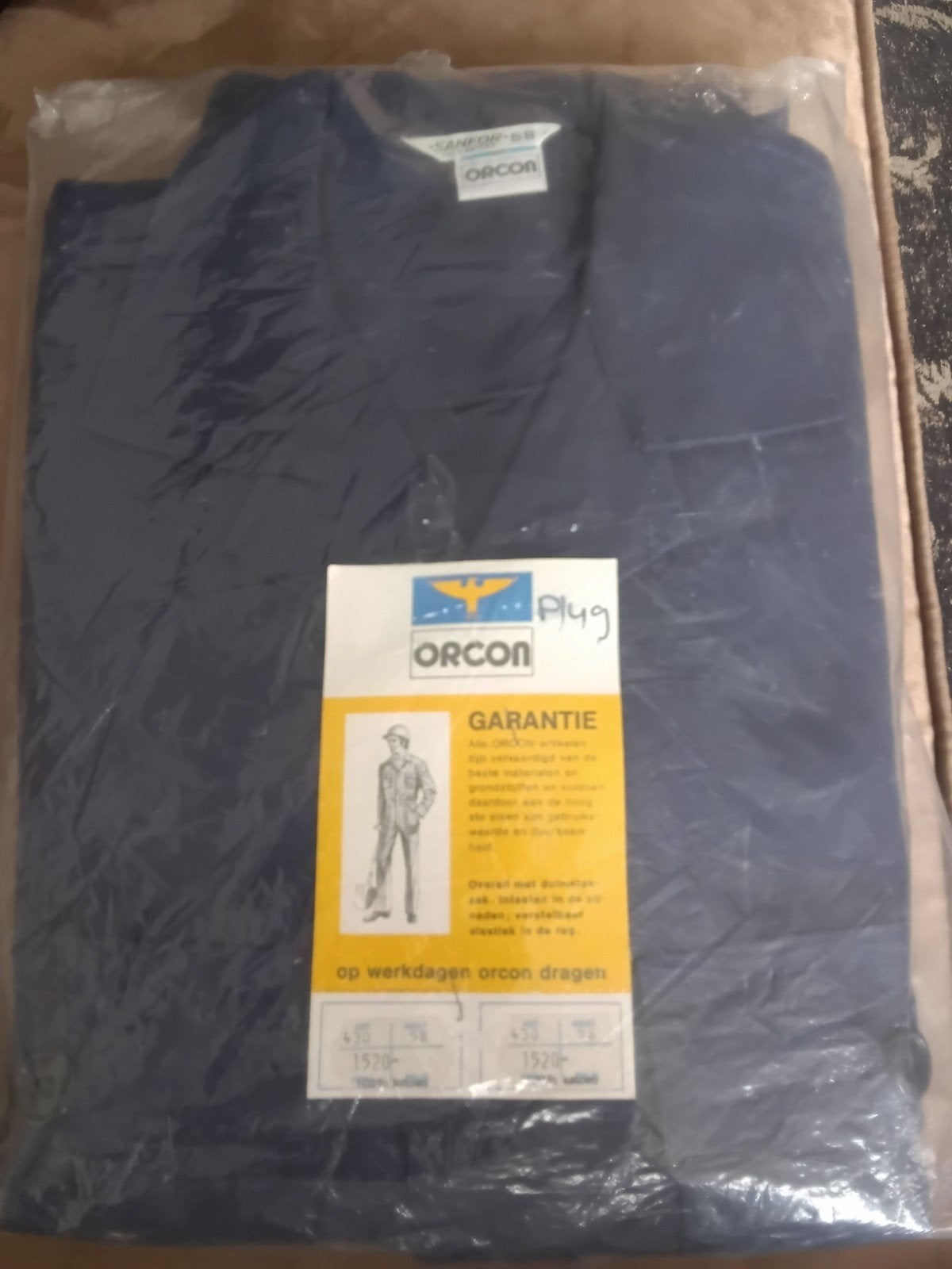 Nieuwe Orcon Overall - Sanfor 58 100% Katoen, Tuin en Terras, Heren, Overall, Nieuw, Ophalen of Verzenden