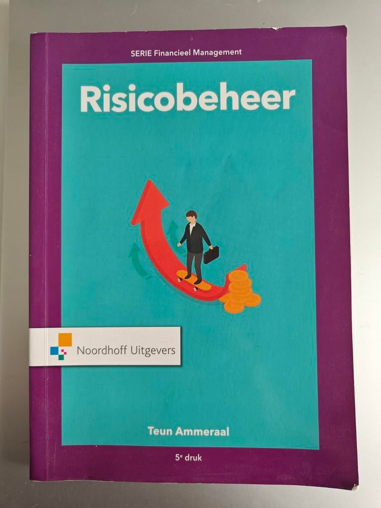 Risicobeheer - Serie Financieel Management (5e druk), Zo goed als nieuw, Teun Ammeraal, Gamma, HBO