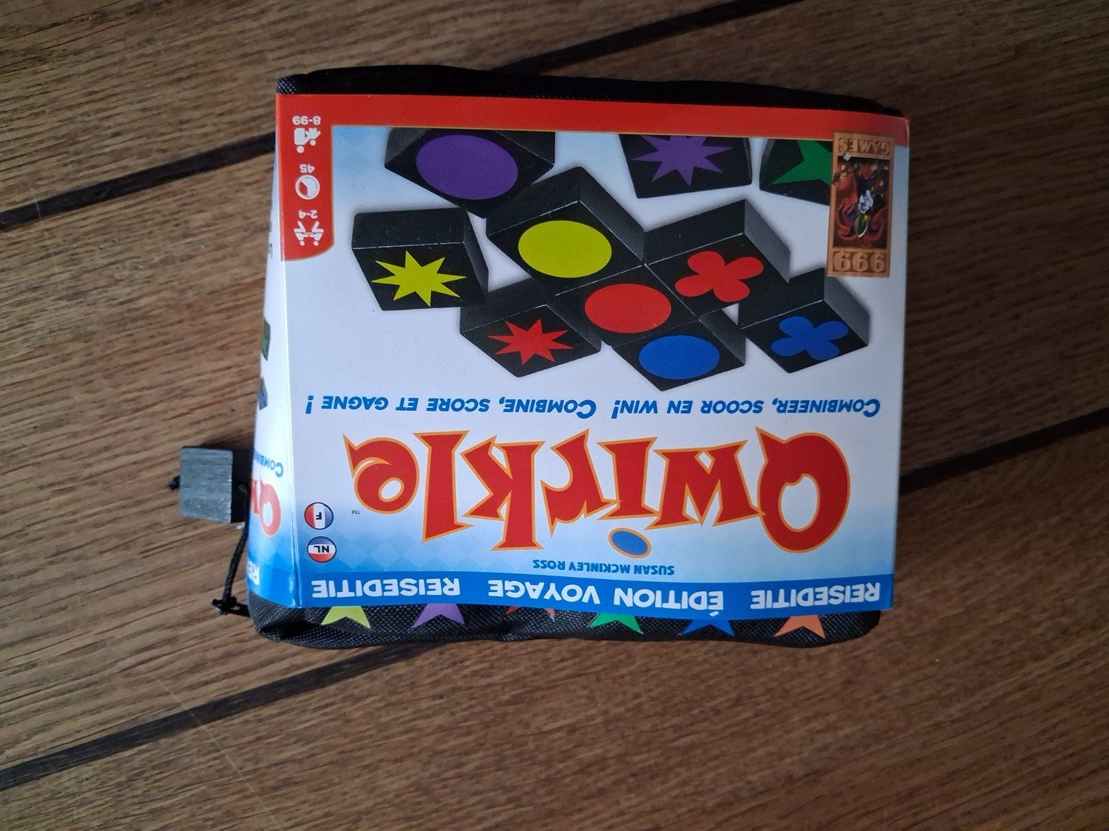 Qwirkle Reiseditie  Puzzelspel nieuw, Ophalen of Verzenden, Zo goed als nieuw, Een of twee spelers, 999 Games