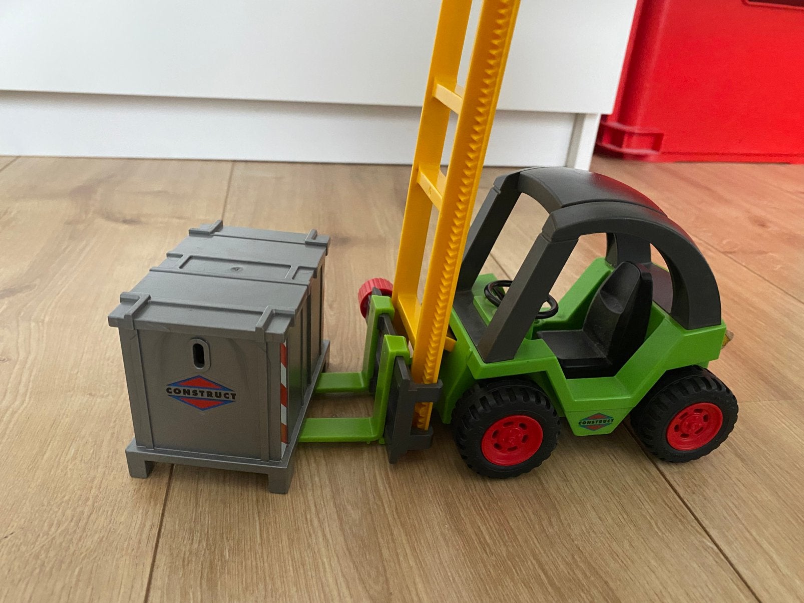 Playmobil heftruck, Kinderen en Baby's, Ophalen, Zo goed als nieuw