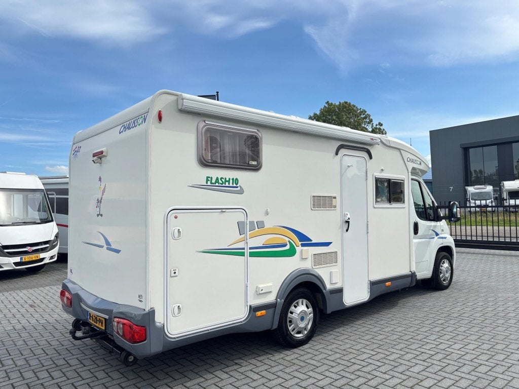 Chausson Flash 10 Fransbed/Airco/2007/6.60M/INRUILKOOPJE!, Fiat, 6 tot 7 meter, 6 tot 7 meter, Half-integraal