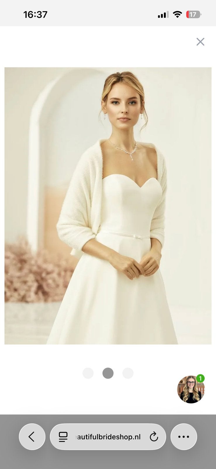 Bianco Evento sjaal stola wit mooie kwaliteit, Kleding | Dames, Ophalen of Verzenden, Nieuw, Wit, Accessoires