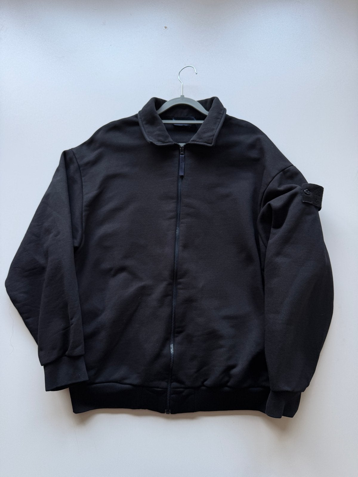 Stone Island Zwart Bomberjack Maat XL, Ophalen of Verzenden, Zo goed als nieuw, Maat 56/58 (XL), Zwart