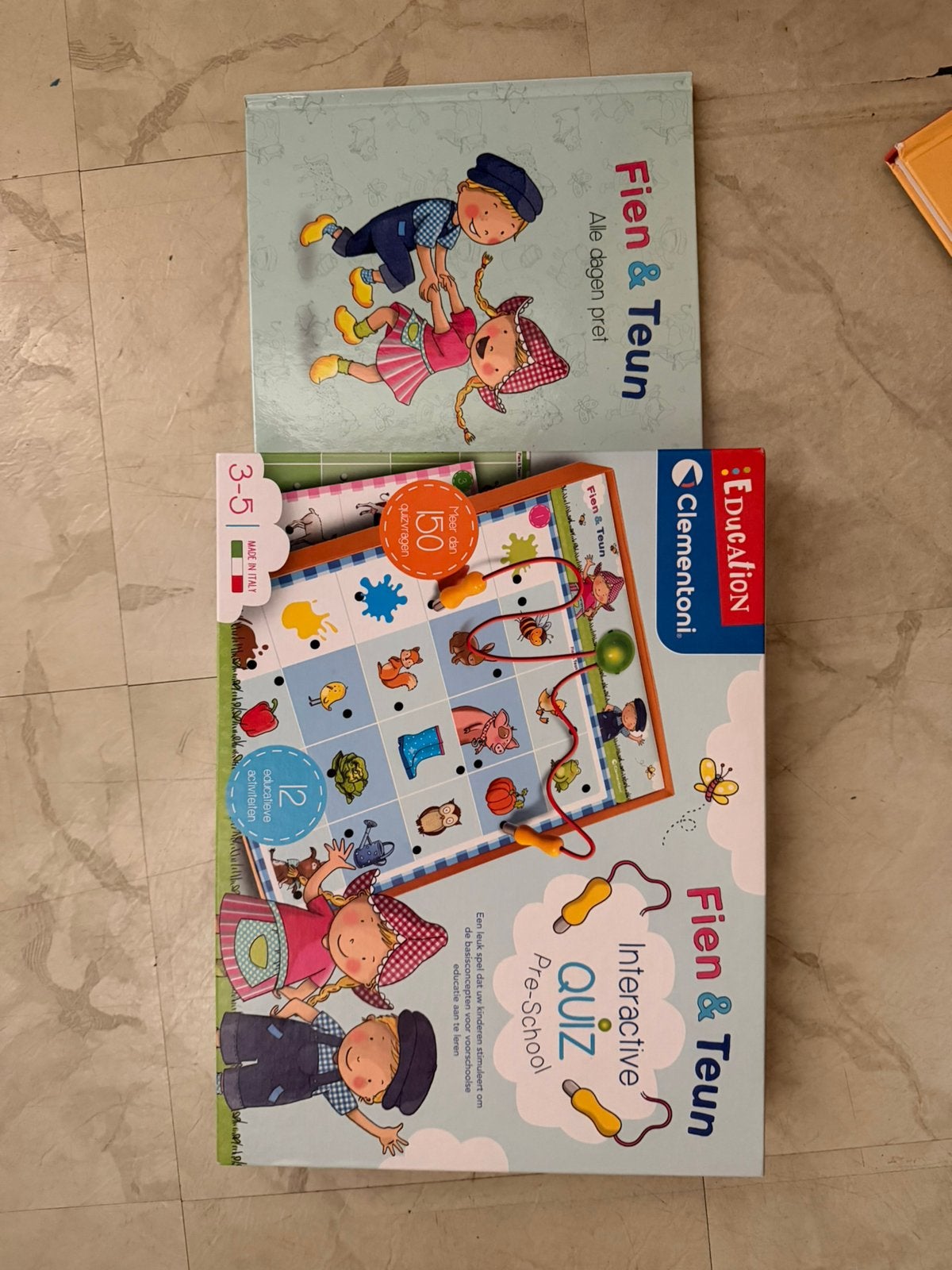 Fien en teun spel en boek, Ophalen, Zo goed als nieuw