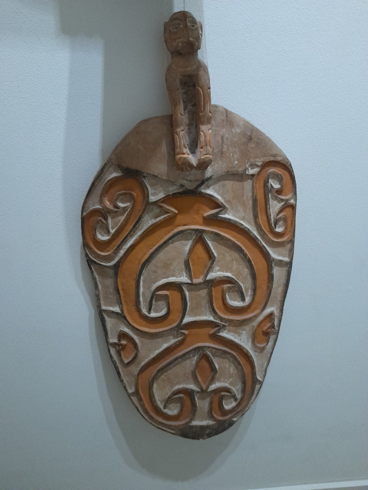 Asmat Papoea New Guinea, Hout, Handgemaakt, Ophalen of Verzenden, Indonesië