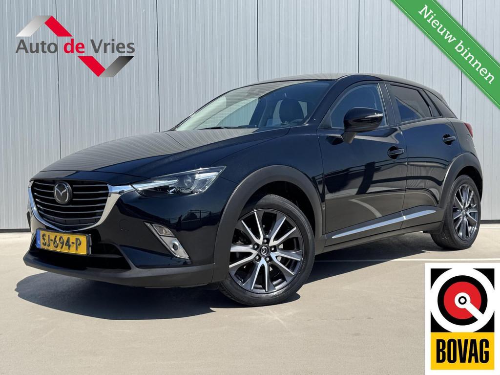 Mazda CX-3 2.0 SkyActiv-G 120 GT-M|Trekhaak|NL-Auto, Auto's, Mazda, Voorwielaandrijving, 1998 cc, Gebruikt, Handgeschakeld