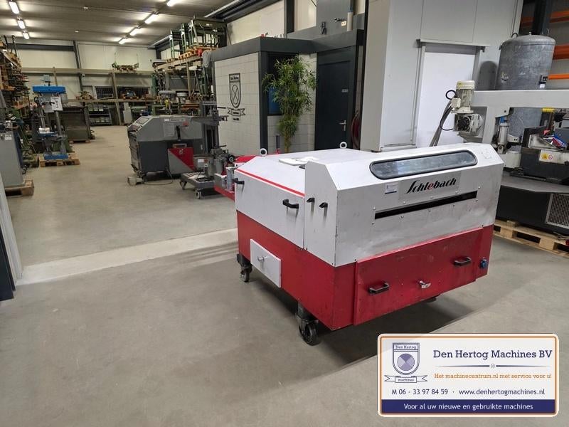 Schlebach SPA 30/80 RBM 26 met coildrager daktechniek 400V, Doe-het-zelf en Verbouw, Gereedschap | Overige machines, Ophalen, Gebruikt