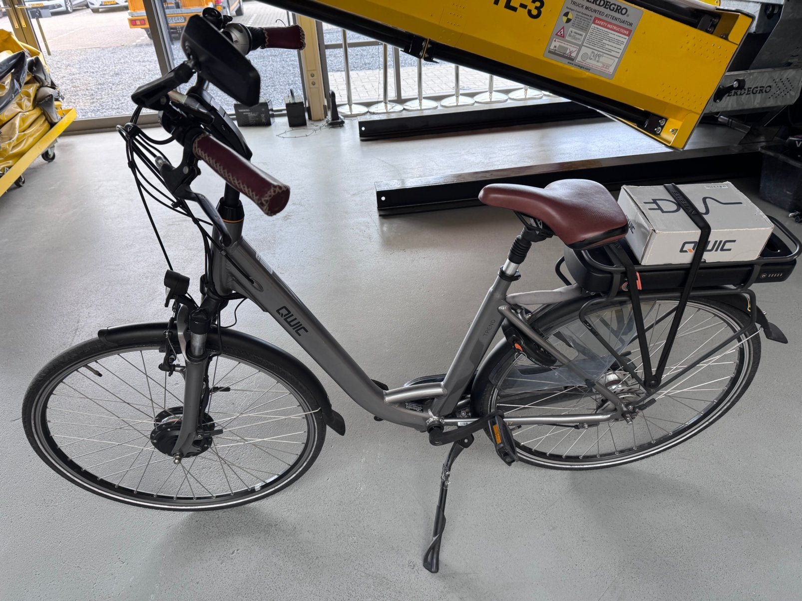 Nette electrische fiets te koop, Ophalen, Zo goed als nieuw, Qwic