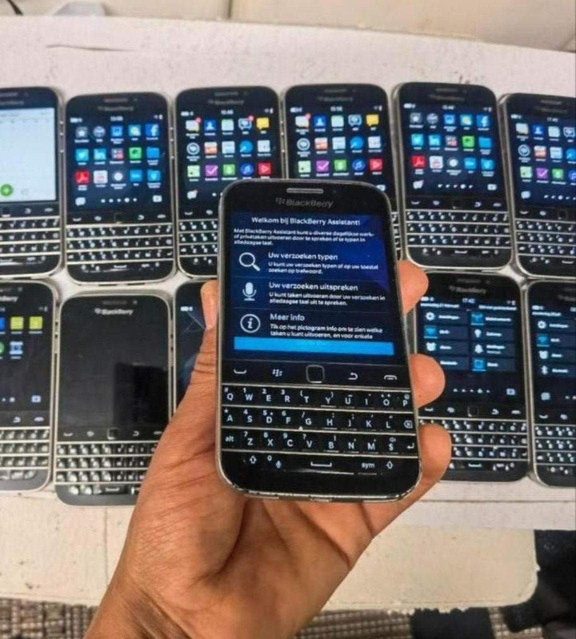 Blackberry classic Q20 met Vodafone Simlock of O2 providers, Telecommunicatie, Ophalen of Verzenden