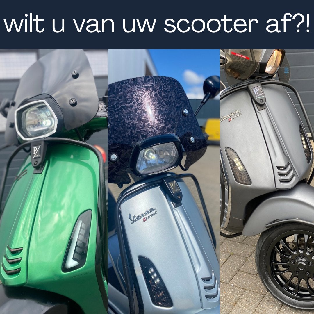 Vespa sprint inkoop, Fietsen en Brommers, Ophalen, Zo goed als nieuw, Benzine