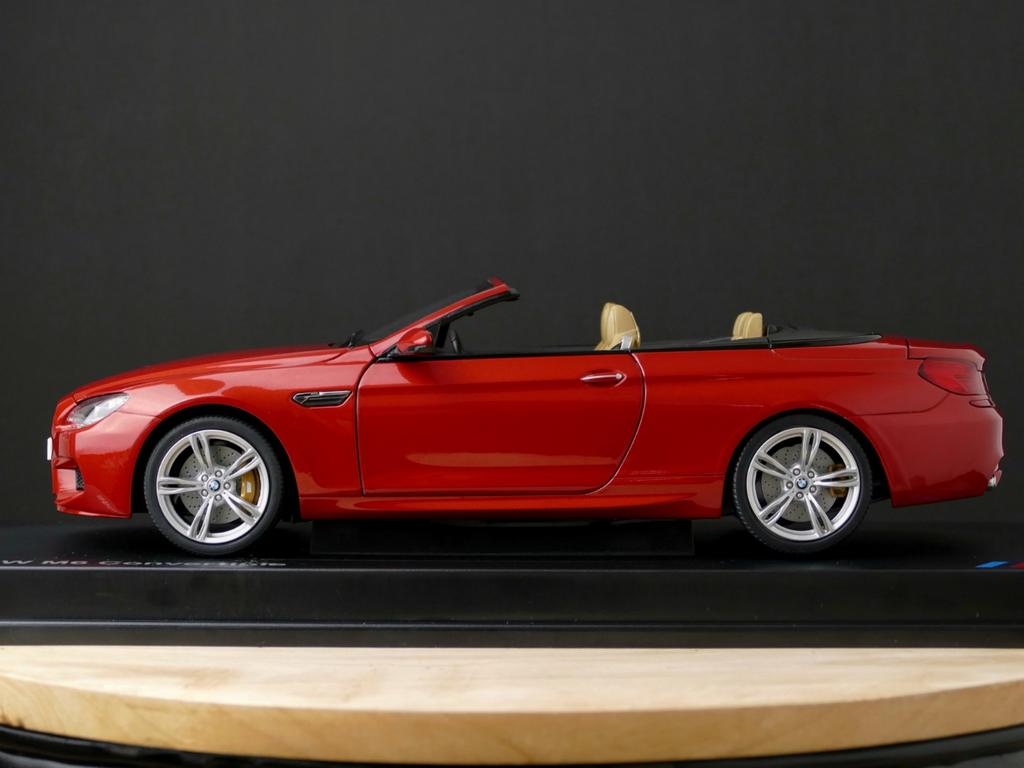 SALE! BMW M6 F12 Cabrio Sakhir Orange Paragon Dealer 1:18, Ophalen of Verzenden, Zo goed als nieuw, Auto, Overige merken