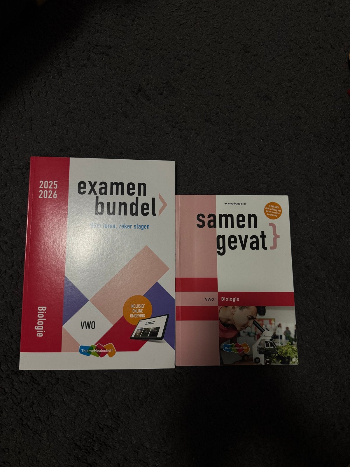 Examenbundel & Samengevat Biologie VWO 2025/2026, Ophalen of Verzenden, Beta, Zo goed als nieuw