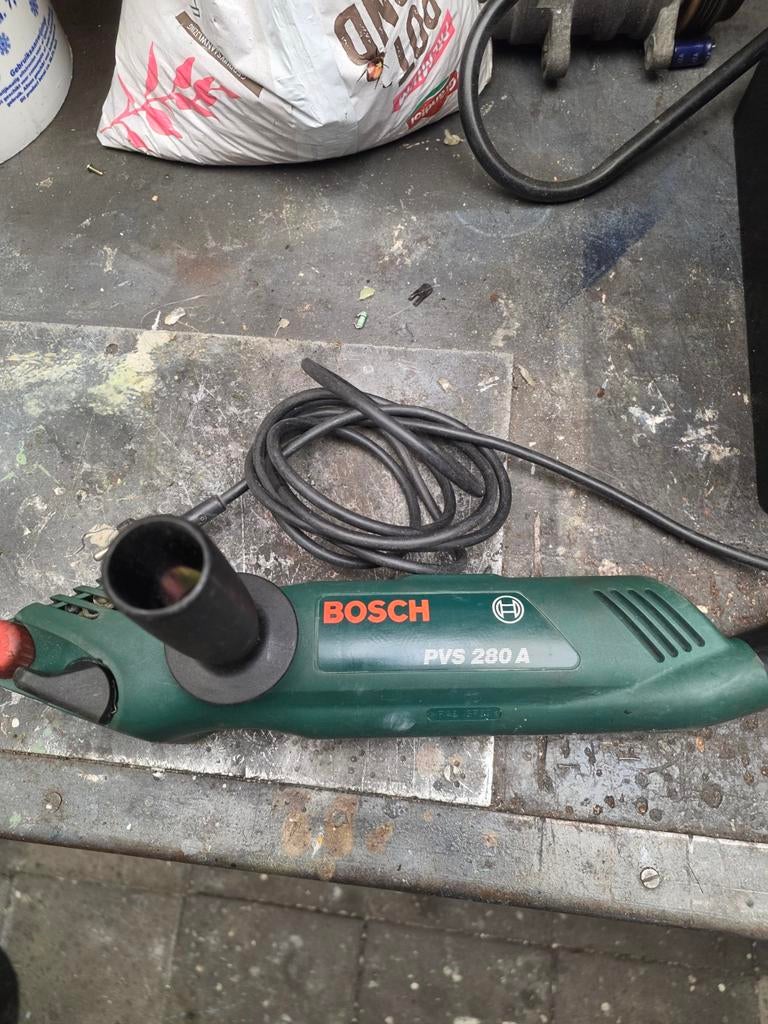 Bosch PVS 280A, Ophalen of Verzenden, Minder dan 600 watt, Vlakschuurmachine