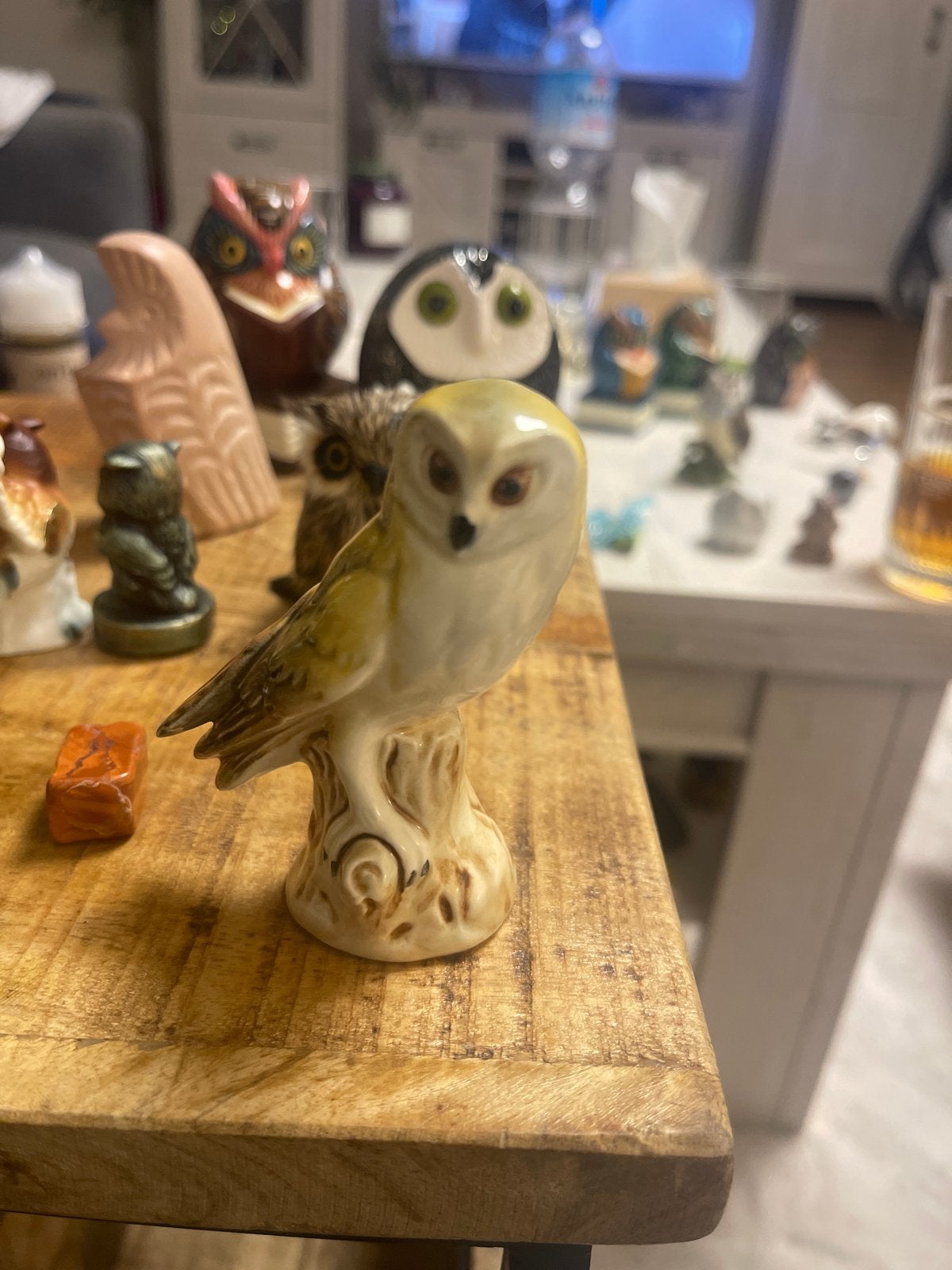 Vintage Goebel Uil Beeldje - W. Germany, Ophalen of Verzenden, Gebruikt