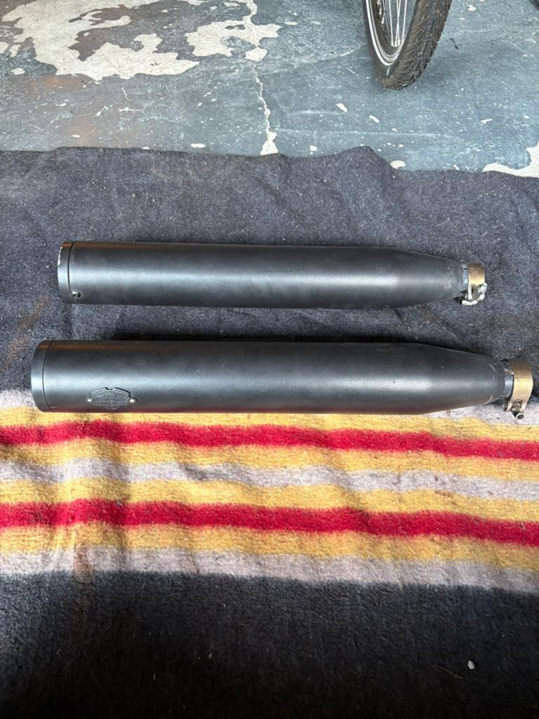 Vance and Hines einddempers (Harley-Davidson softail '18 up), Motoren, Ophalen of Verzenden, Gebruikt