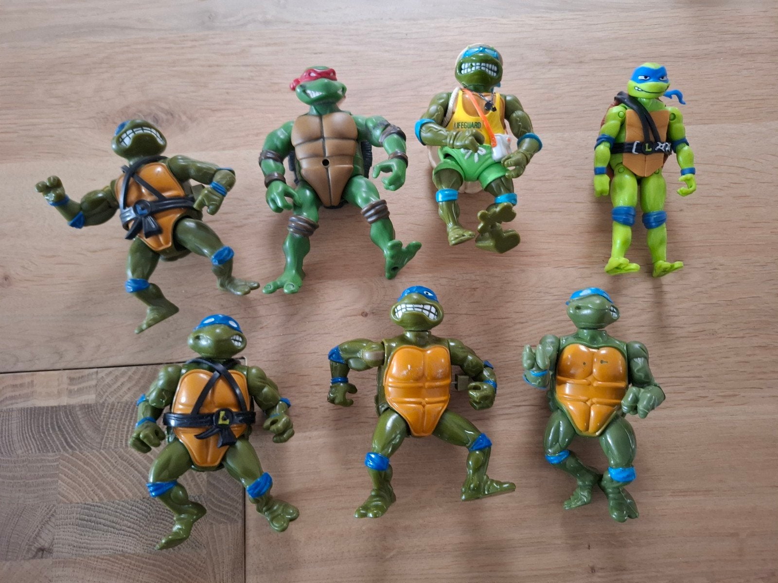 Ninja turtles 7x, Ophalen of Verzenden, Zo goed als nieuw