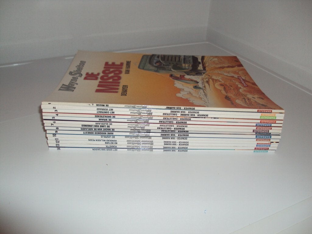 WAYNE SHELTON - Compl.Serie 1 t/m 14, Complete serie of reeks, Ophalen of Verzenden, Nieuw, Van Hamme - Denayer