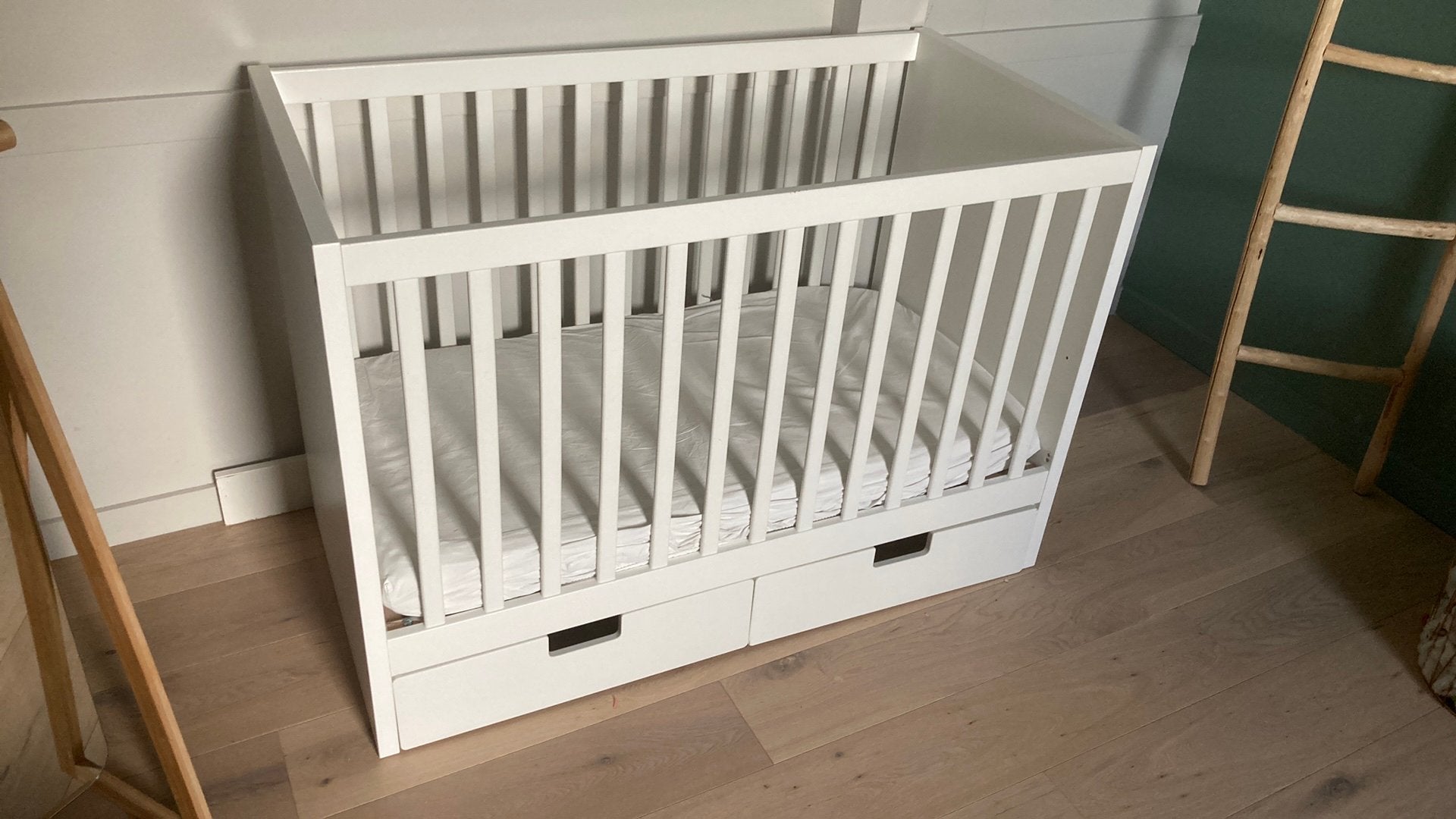 Ikea ledikant met matras - GRATIS, Ophalen, Gebruikt, Ledikant
