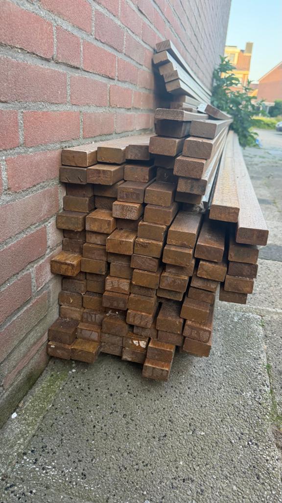 Brandwerende gevelbekleding / schuttingdelen 4050mm, Ophalen, Gebruikt, 25 tot 50 mm, Plank