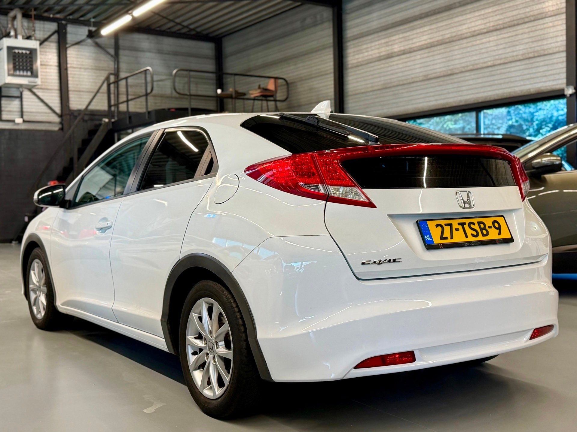 Honda Civic 1.4 Comfort 2012 l Clima l Cruise l Led, Auto's, Voorwielaandrijving, 4 cilinders, 1156 kg, Wit